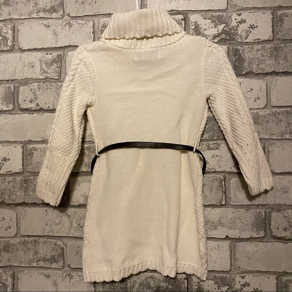 Baby Girl’s Chunky Cable Knit Dress Size 24 Months - Picture 4 of 4
